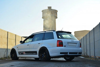 Maxton spoiler cap til Audi S4 B5 – blank sort – billede 2 af 3