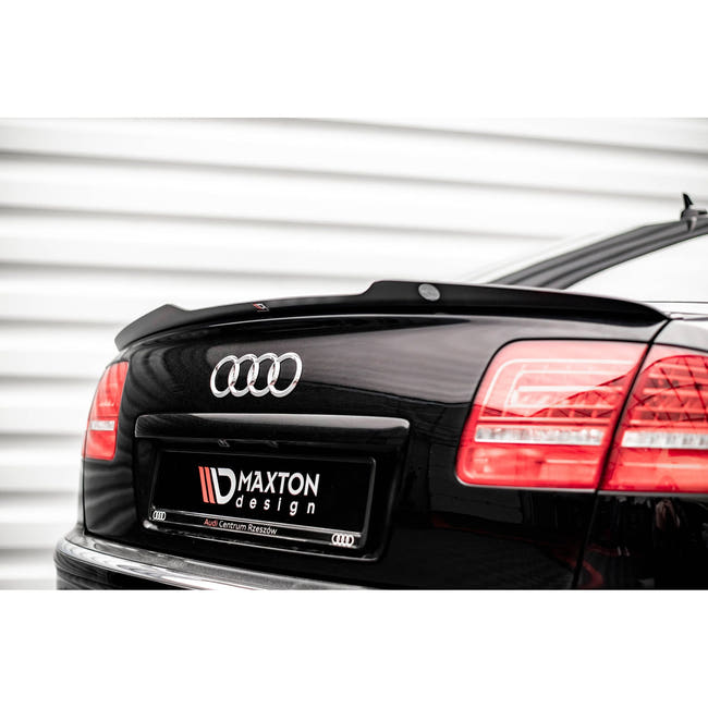 Maxton spoiler cap til Audi S8 D3 – blank sort – billede 1 af 5
