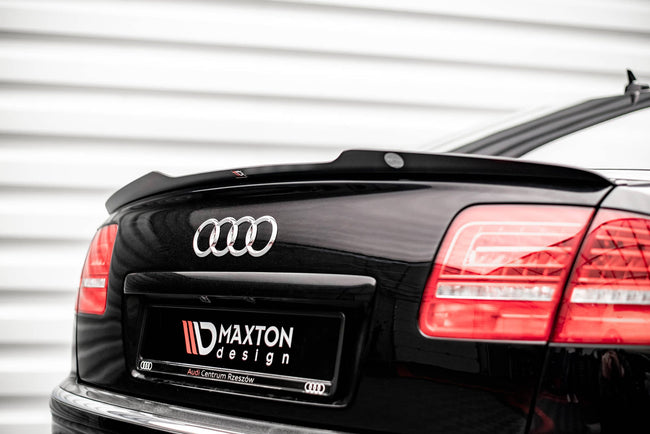 Maxton spoiler cap til Audi S8 D3 – blank sort – billede 1 af 5