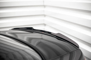 Maxton spoiler cap til Audi S8 D3 – blank sort – billede 3 af 5