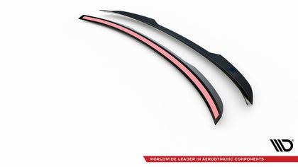 Maxton spoiler cap til Audi S8 D4 – blank sort – billede 4 af 5