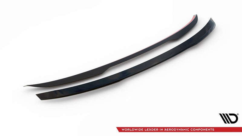 Maxton spoiler cap til Audi S8 D4 – blank sort – billede 5 af 5