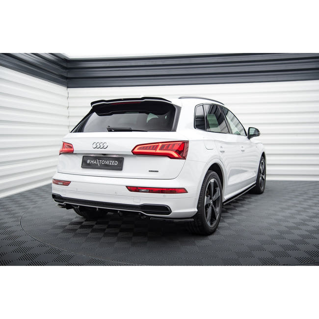 Maxton spoiler til Audi SQ5/Q5 S-line Mk2 – blank sort – billede 2 af 4