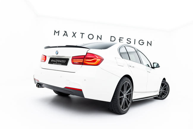 Maxton spoiler til BMW 3 Sedan F30 – blank sort – billede 2 af 4