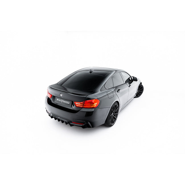 Maxton spoiler til BMW 4 Gran Coupe Standard / M-Pack F36 / F36 Facelift – blank sort – billede 1 af 7