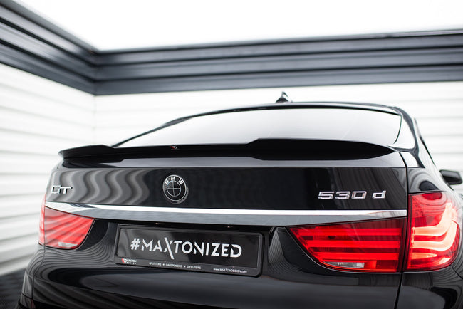 Maxton spoiler cap til BMW 5 GT F07 – blank sort – billede 1 af 5