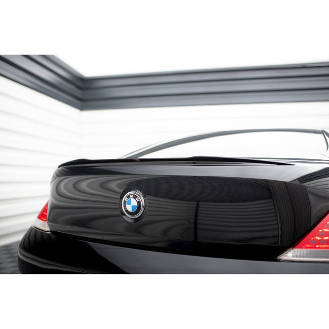 Maxton spoiler cap til BMW M6 / 6 E63 – blank sort – billede 1 af 6