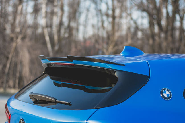 Maxton spoiler cap til BMW X2 F39 M-Pack – blank sort – billede 1 af 5