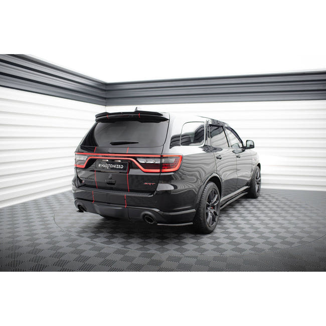 Maxton spoiler cap til Dodge Durango Facelift RT Mk3 – blank sort – billede 2 af 5