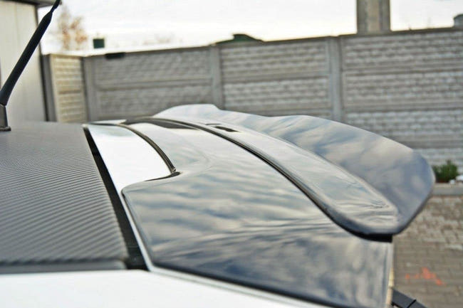 Maxton spoiler cap til Fiat GrandE Punto Abarth – blank sort – billede 1 af 4