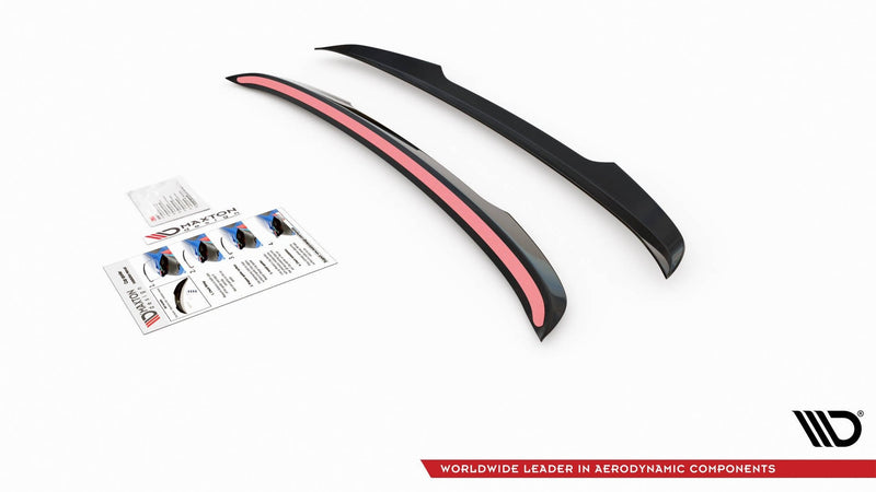 Maxton spoiler cap til Ford Escape Mk3 – blank sort – billede 3 af 4