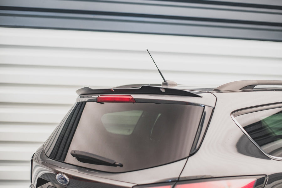 Maxton spoiler cap til Ford Escape Mk3 – blank sort – billede 1 af 4