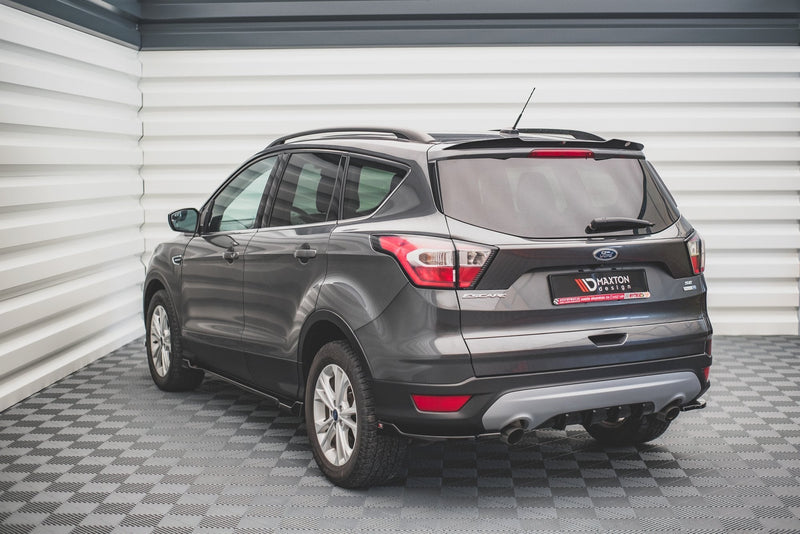 Maxton spoiler cap til Ford Escape Mk3 – blank sort – billede 2 af 4