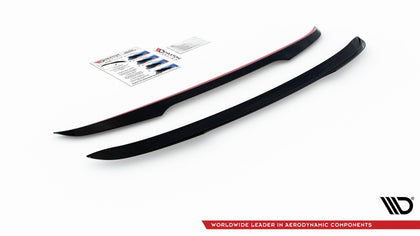 Maxton spoiler cap til Ford Escape Mk3 – blank sort – billede 4 af 4