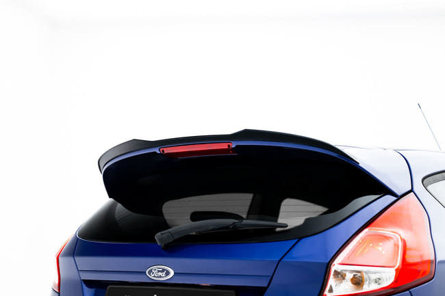 Maxton spoiler cap til Ford Fiesta ST-Line Mk7 – blank sort – billede 1 af 6