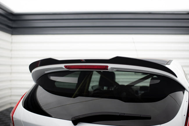Maxton spoiler cap til Ford Fiesta ST Mk7 Facelift – blank sort – billede 1 af 8