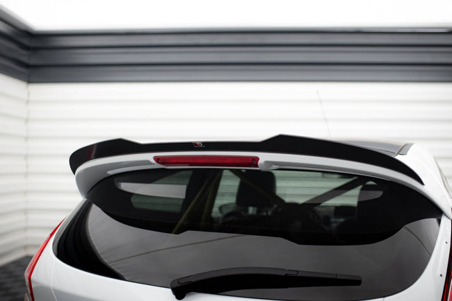 Maxton spoiler cap til Ford Fiesta ST Mk7 Facelift – blank sort – billede 1 af 8
