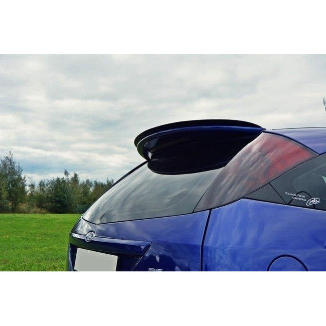Maxton spoiler cap til Ford Focus RS Mk1 – blank sort – billede 2 af 5