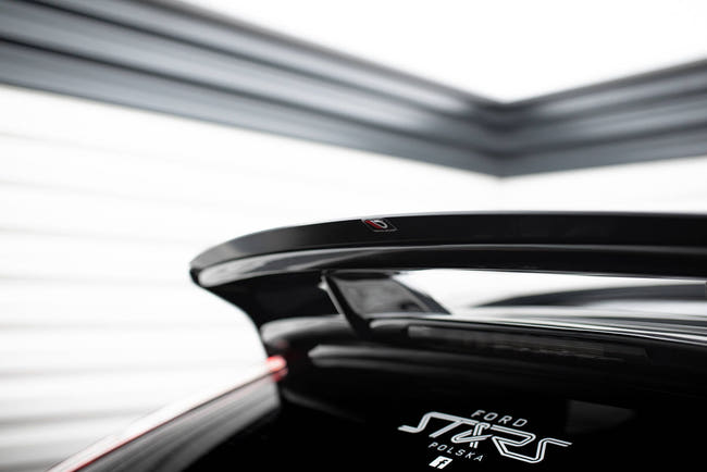 Maxton spoiler cap til Ford Focus RS Mk2 – blank sort – billede 2 af 4