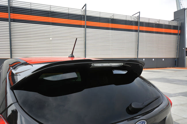 Maxton spoiler cap til Ford Focus ST-Line Mk3 Facelift – blank sort – billede 1 af 6