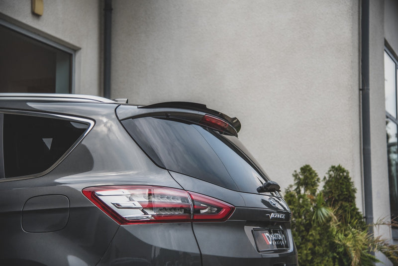 Maxton spoiler cap til Ford S-Max Mk2 Facelift – blank sort – billede 2 af 7