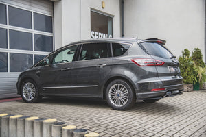 Maxton spoiler cap til Ford S-Max Mk2 Facelift – blank sort – billede 3 af 7