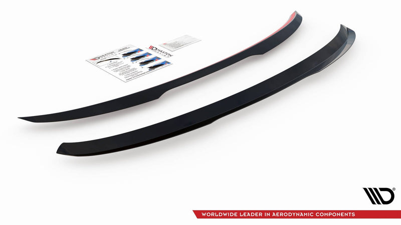 Maxton spoiler cap til Ford S-Max Mk2 Facelift – blank sort – billede 7 af 7