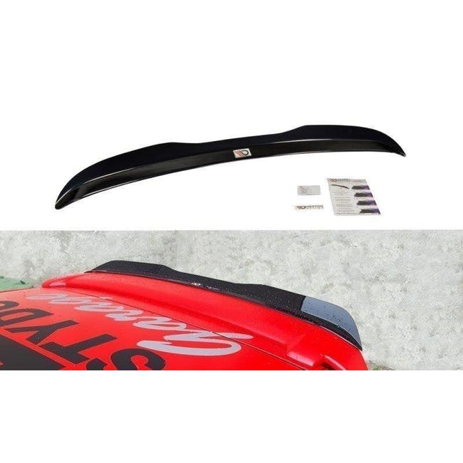 Maxton spoiler cap til Honda Jazz Mk1 – blank sort – billede 1 af 3