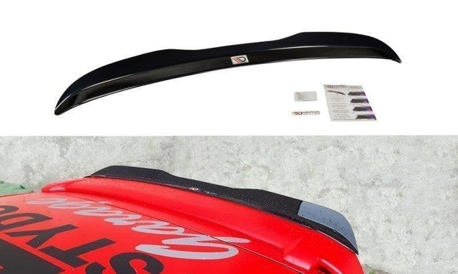 Maxton spoiler cap til Honda Jazz Mk1 – blank sort – billede 1 af 3