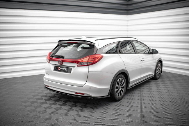 Maxton spoiler cap til Honda Civic Tourer Mk9 – blank sort – billede 1 af 4