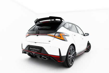 Maxton spoiler cap til Hyundai I20 N Mk3 – blank sort – billede 2 af 8