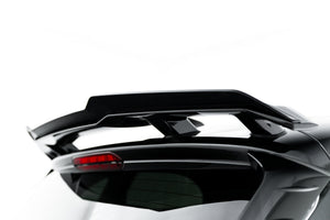 Maxton spoiler cap til Hyundai I20 N Mk3 – blank sort – billede 3 af 8