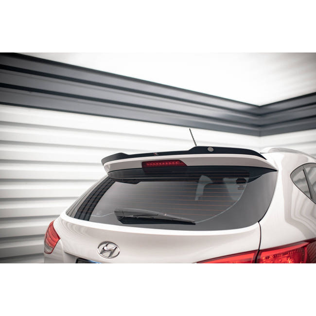 Maxton spoiler cap til Hyundai ix35 Mk1 – blank sort – billede 1 af 5