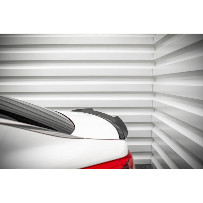 Maxton spoiler cap til Kia Optima Mk4 – blank sort – billede 2 af 8
