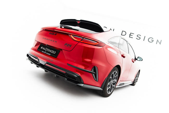 Maxton spoiler til Kia ProCeed GT / GT-Line Mk1 – blank sort – billede 1 af 6