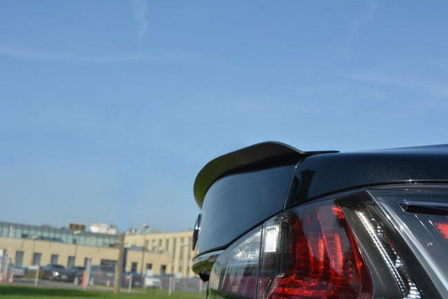 Maxton spoiler cap til Lexus GS Mk4 Facelift T – blank sort – billede 2 af 5