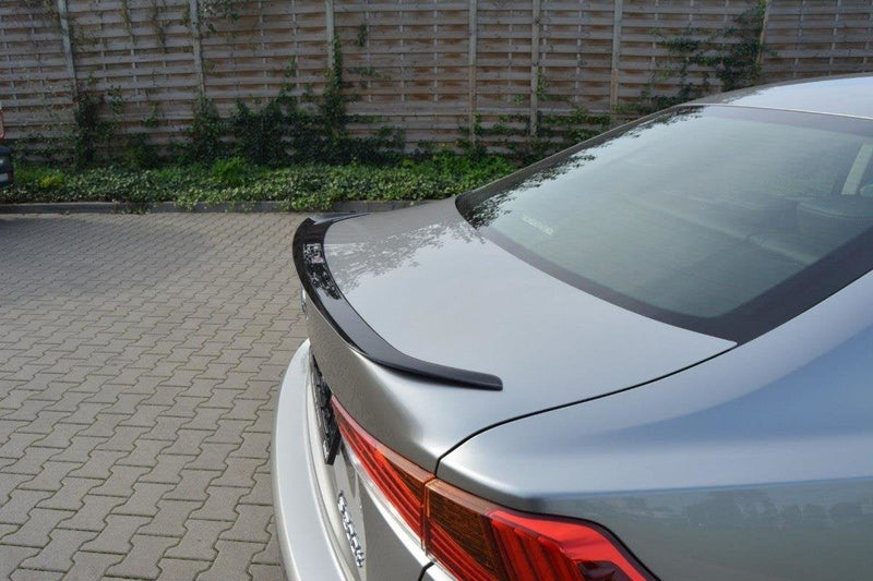 Maxton spoiler cap til Lexus IS Mk3 – blank sort – billede 2 af 5