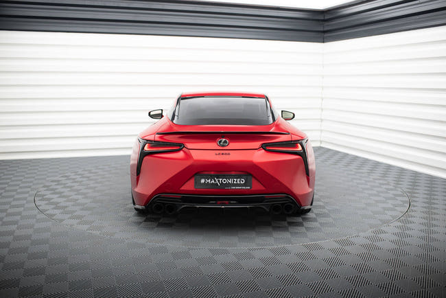 Maxton spoiler cap til Lexus LC 500 – blank sort – billede 2 af 6