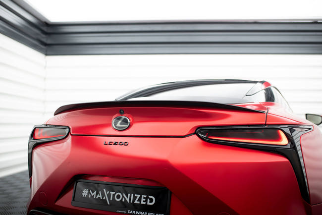 Maxton spoiler cap til Lexus LC 500 – blank sort – billede 1 af 6