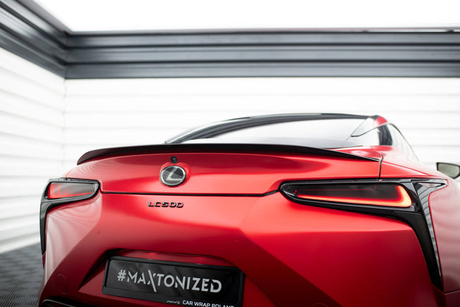 Maxton spoiler cap til Lexus LC 500 – blank sort – billede 1 af 6