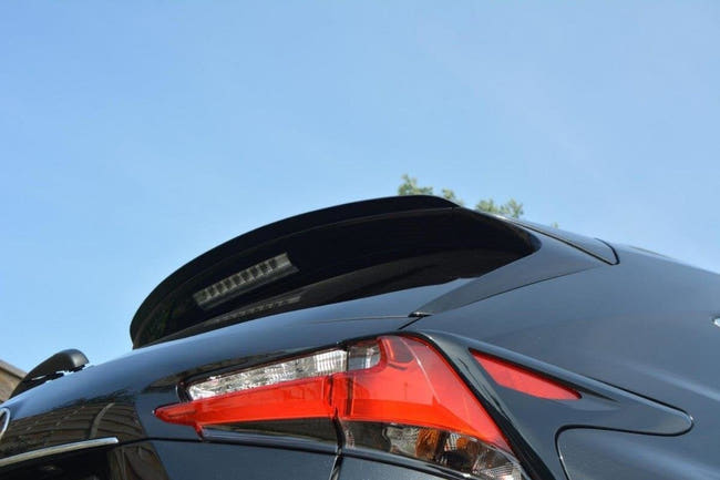 Maxton spoiler cap til Lexus NX Preface/Facelift – blank sort – billede 2 af 6