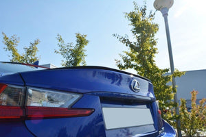 Maxton spoiler cap til Lexus RC F – blank sort – billede 2 af 8