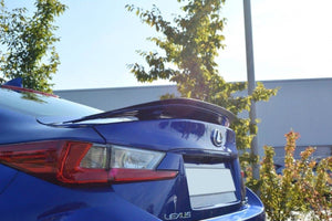 Maxton spoiler cap til Lexus RC F – blank sort – billede 1 af 8
