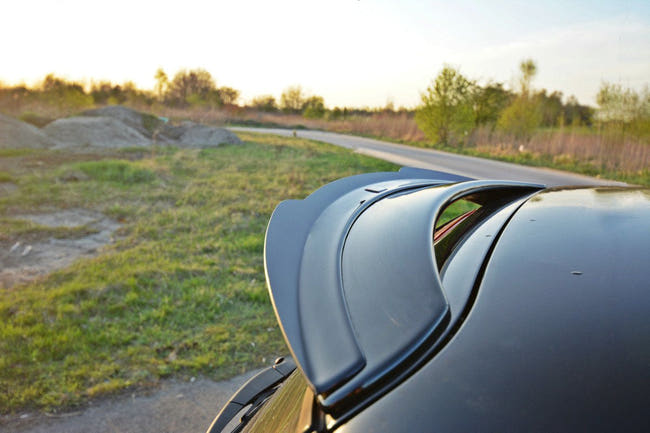 Maxton spoiler til Mini R53 Cooper S JCW – blank sort – billede 2 af 4