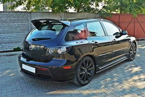 Maxton spoiler cap til Mazda 3 MPS Mk1 – blank sort – billede 3 af 5