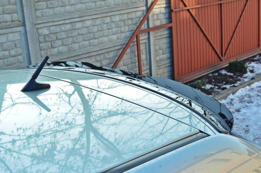 Maxton spoiler cap til Mazda CX-7 – blank sort – billede 1 af 2
