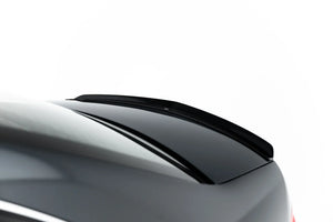 Maxton spoiler cap til Mercedes-Benz C Sedan Standard / AMG-Line W204 / W204 Facelift – blank sort – billede 2 af 5