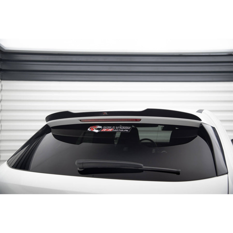 Maxton spoiler cap til Mercedes-Benz CLA Shooting Brake AMG-Line (X118) – blank sort – billede 1 af 5