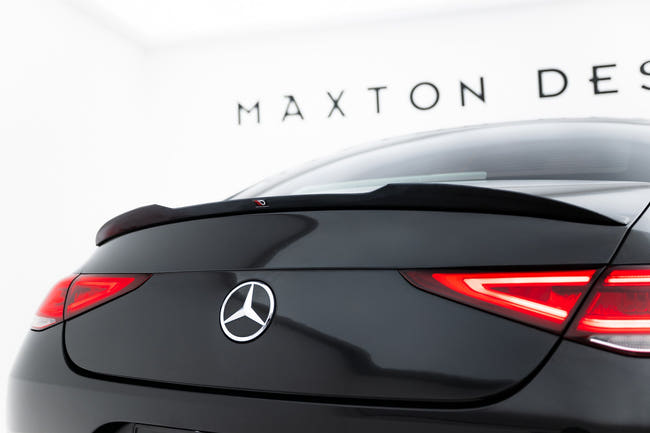 Maxton spoiler cap til Mercedes-Benz CLS AMG-Line C257 – blank sort – billede 1 af 4