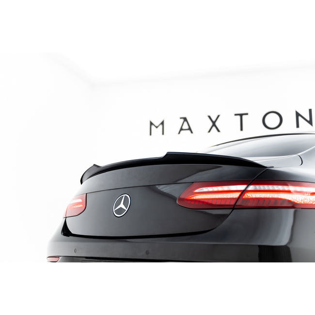 Maxton spoiler cap til Mercedes-Benz E-Class W213 Coupe (C238) AMG-Line / 53 AMG – blank sort – billede 1 af 6